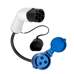 CEE 32A auf Typ 2 Stecker, CEE 32A auf Typ 2 (Ladeseite) Adapter für elektrische Fahrzeuge Ladestation