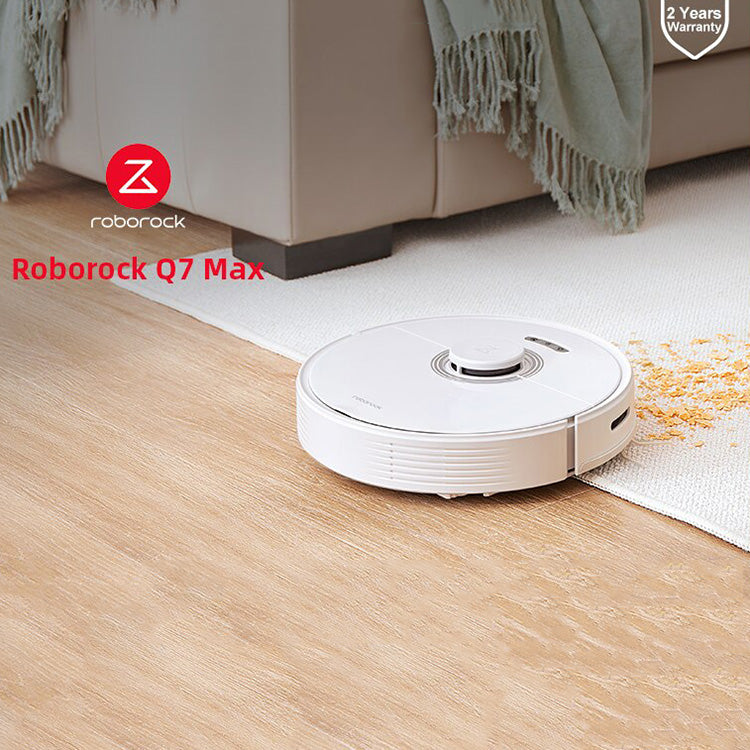 Roborock Q7 Max Roboter-Staubsauger S5Max Update-Version 4200Pa VSLAM Laser Sensor Sweep-Mop 2-in-1 Umfassender Reinigungsplan Geeignet für alle Böden