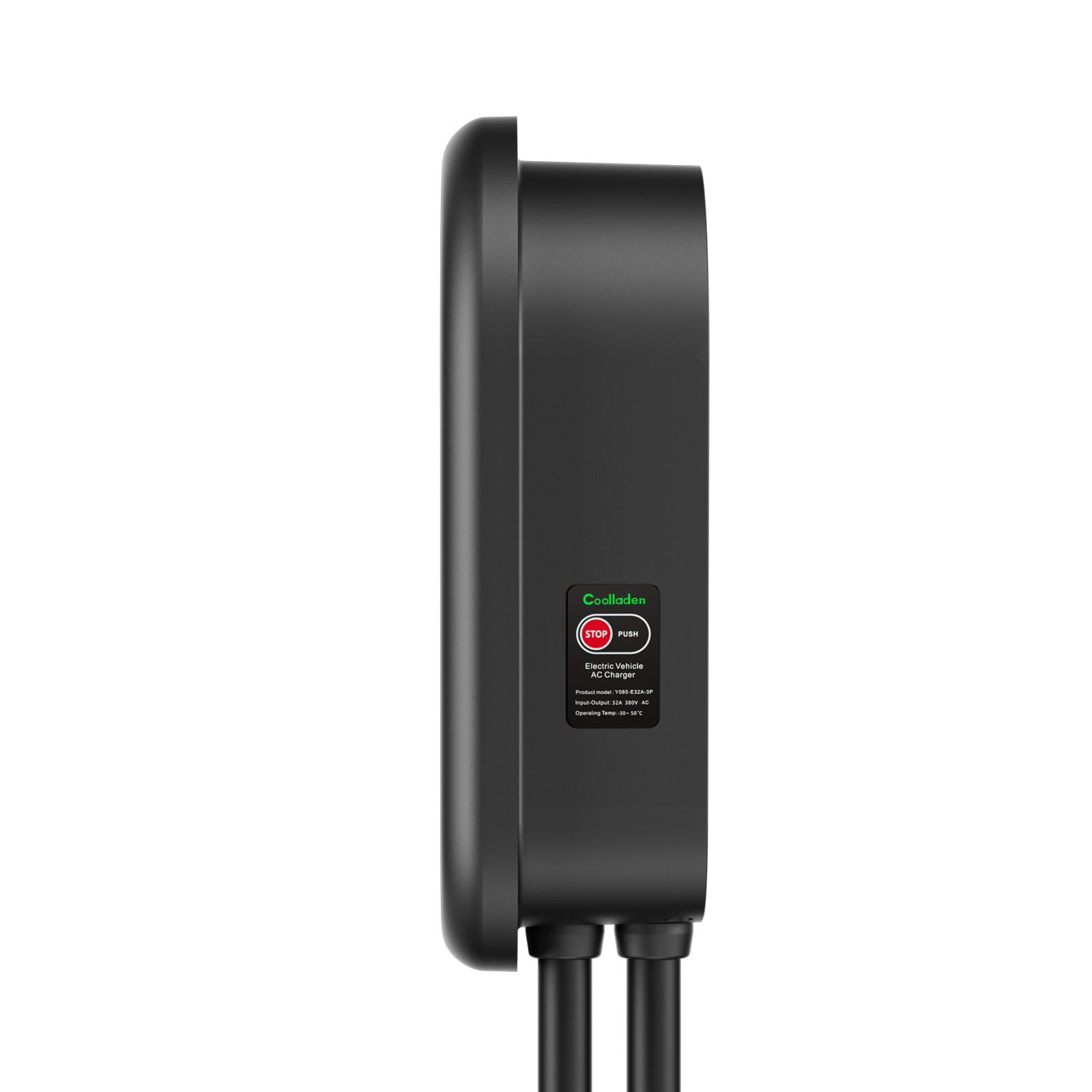 Coolladen EV Ladegerät Smart APP mit 32A Typ 2 22kW Heim Ladestation ,Wallbox 5/10m Ladekabel mit Ladegerätehalter App-Steuerung CEE 3-Phasen Stecker für Alle EVs und PHEVs