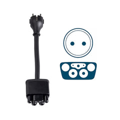 Schuko Typ L Adapter für Tesla Mobile Connector