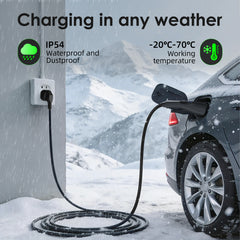 Coolladen 3.6kW Mobiles Wallbox Ladegerät | Typ 2 auf Schuko 16A