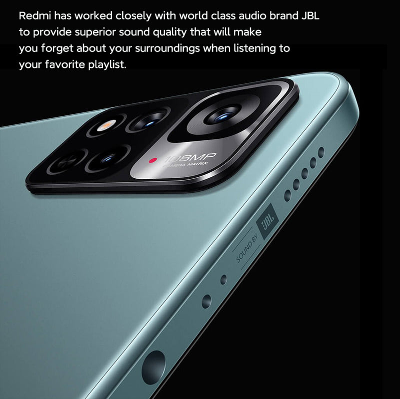 Xiaomi Redmi Note 11 Pro+ 5G Plus 8GB+256GB Smartphone 120W HyperCharge 120Hz AMOLED 108MP Camera MediaTek Dimensity 920-EEA Version